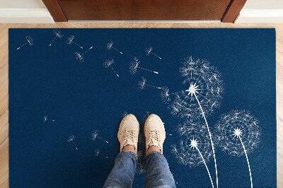 Door mat indoor Dandelions flowers