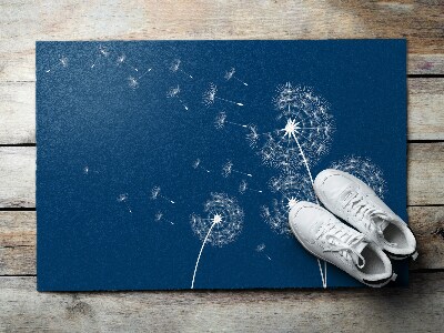 Door mat indoor Dandelions flowers