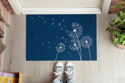 Door mat indoor Dandelions flowers