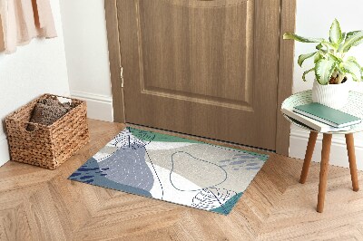 Door mat indoor Geometric abstraction