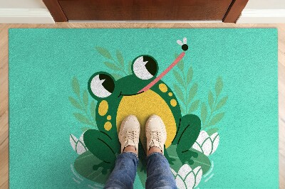 Door mat indoor Frog