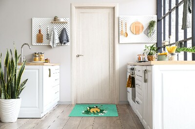 Door mat indoor Frog