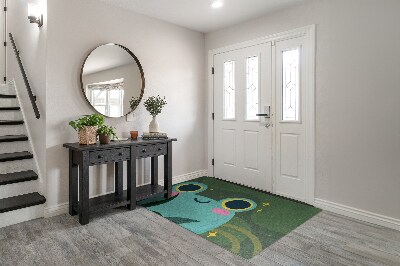 Door mat indoor Frog