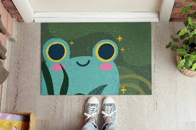 Door mat indoor Frog