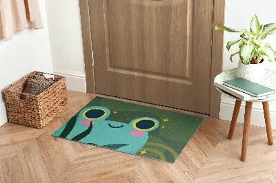 Door mat indoor Frog