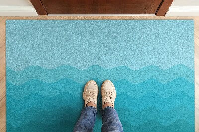 Entry mat Geometric waves