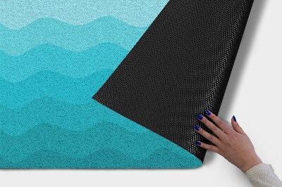 Entry mat Geometric waves