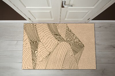 Entry mat Geometric desert