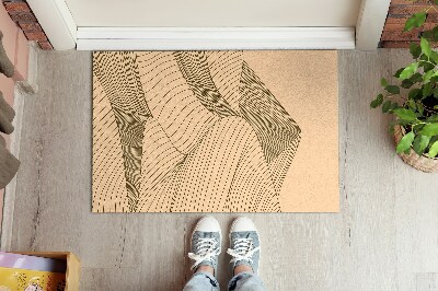 Entry mat Geometric desert