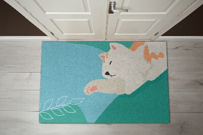 Door mat Kitty animals