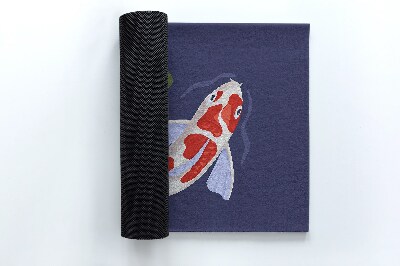 Door mat Fish koi