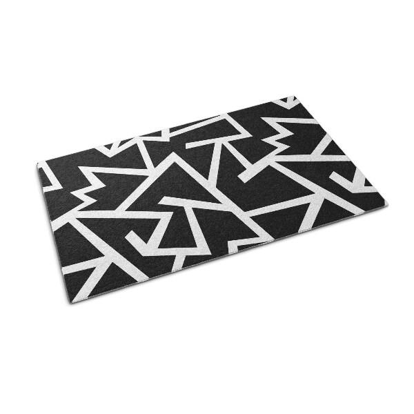 Indoor door mat Geometric lines