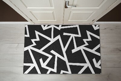 Indoor door mat Geometric lines