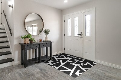 Indoor door mat Geometric lines