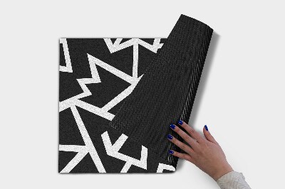 Indoor door mat Geometric lines