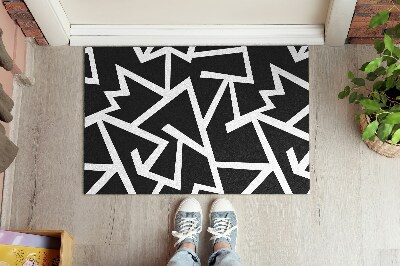 Indoor door mat Geometric lines