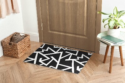 Indoor door mat Geometric lines