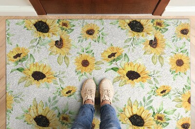 Doormat Sunflowers flowers