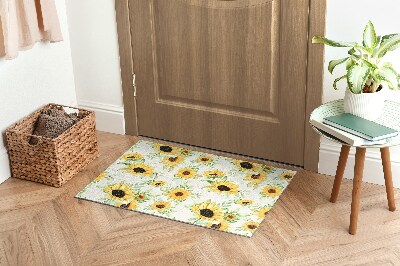 Doormat Sunflowers flowers