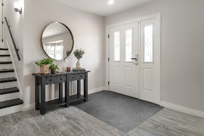 Door rug Gray concrete