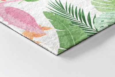 Doormat Flamingo birds