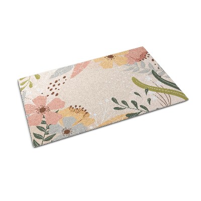 Doormat Floral pattern