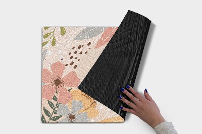 Doormat Floral pattern