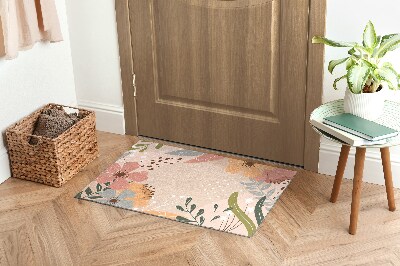 Doormat Floral pattern