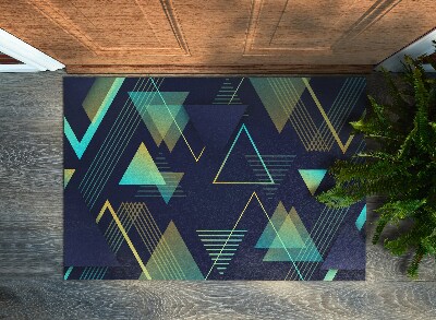 Doormat Geometric triangles