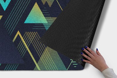 Doormat Geometric triangles