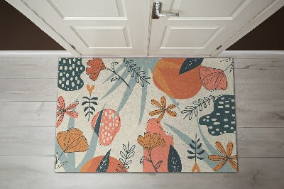 Doormat Floral flowers