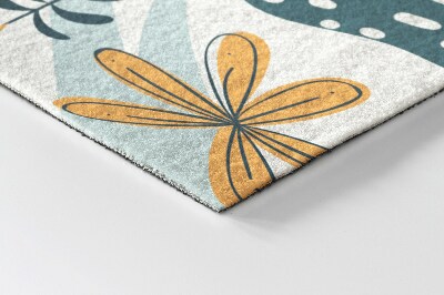 Doormat Floral flowers