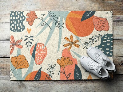 Doormat Floral flowers