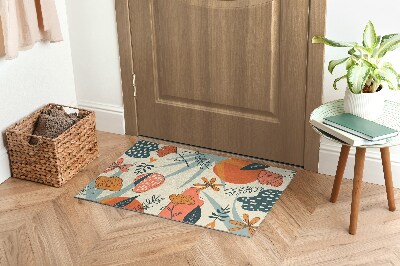 Doormat Floral flowers