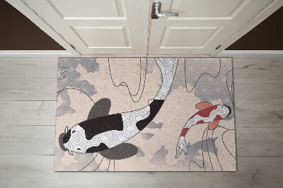 Doormat Koi carp