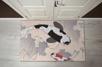 Doormat Fish koi