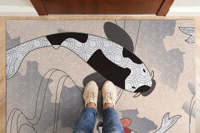 Doormat Fish koi