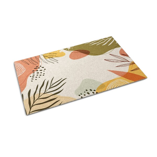 Doormat Geometric plant