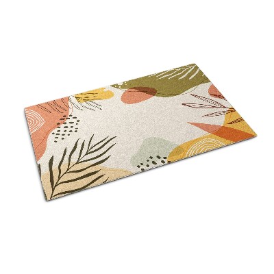 Doormat Geometric plant