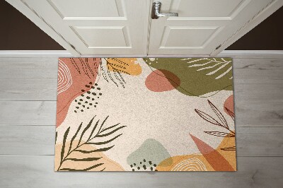 Doormat Geometric plant