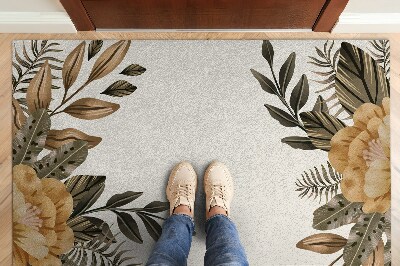 Doormat Floral composition