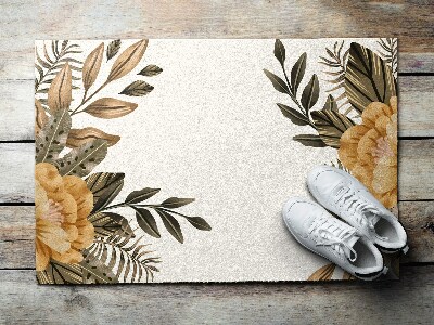 Doormat Floral composition