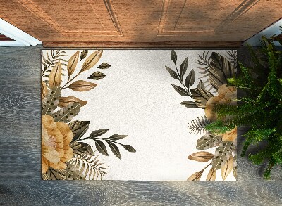 Doormat Floral composition