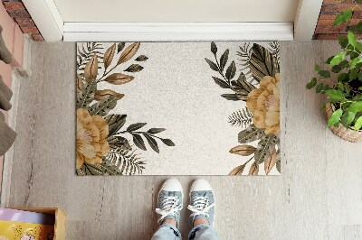 Doormat Floral composition