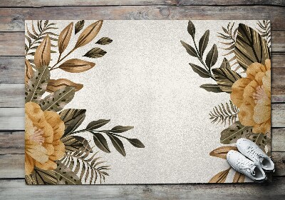 Doormat Floral composition