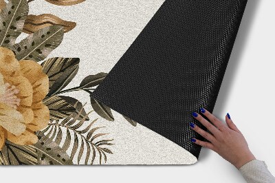 Doormat Floral composition