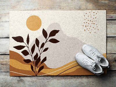 Doormat Sunny landscape
