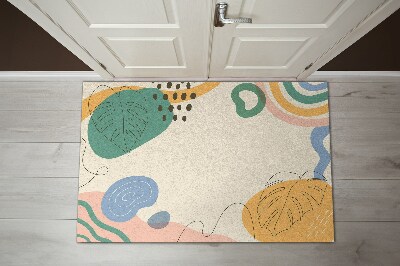 Doormat Geometric abstraction
