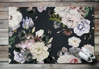 Indoor doormat Flowers composition