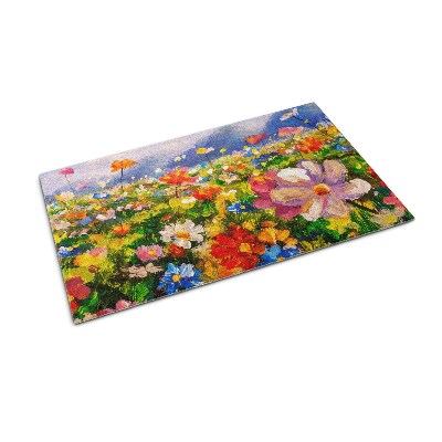 Indoor doormat Meadow flowers